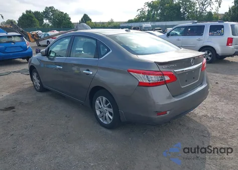 2015 Nissan Sentra Sv from USA, damaged, VIN 3N1AB7AP6FY364914